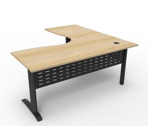 Black Frame - Natural Oak Top 